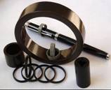 supply ring bonded neodymium magnets with black epoxy coating