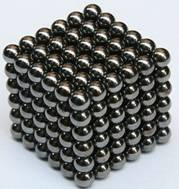 Neodymium Magnet mipira na mipako Black Ni