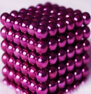 Pink Rose neodímio Balls Magnetic